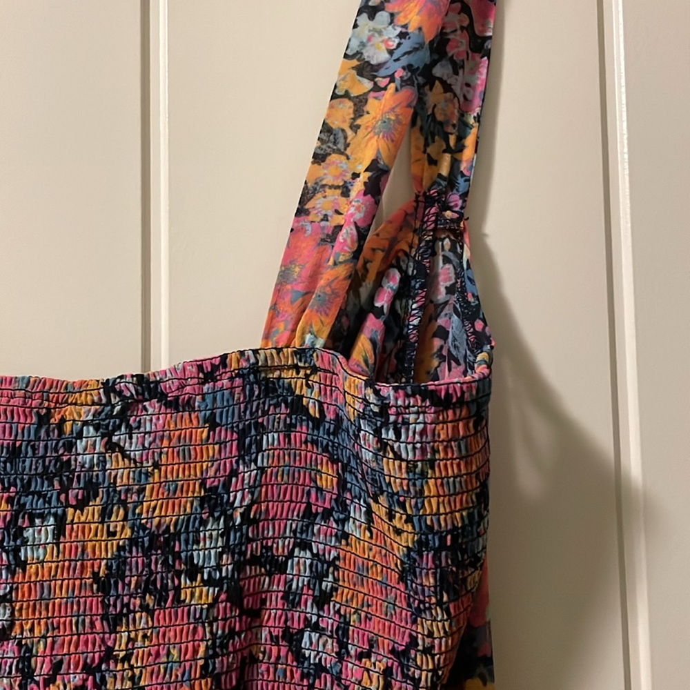 FREE PEOPLE | Endless Love Tank in Dark Floral - Picture 6 of 7